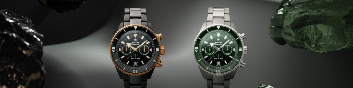 stylistyka retro męskich zegarków Rado
