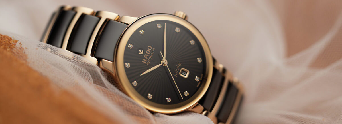 zegarki rado dwukolorowe