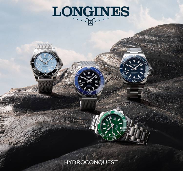 Nowa generacja męskich zegarków Longines HydroConquest 2026