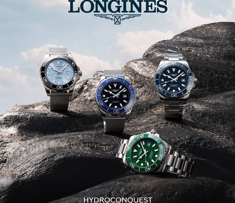 Nowa generacja męskich zegarków Longines HydroConquest 2026