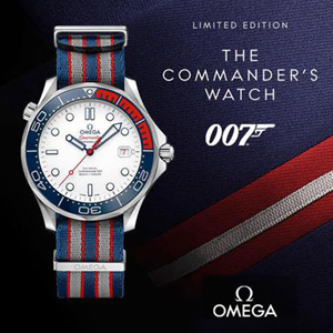 Omega, James Bond i The Commander's Watch