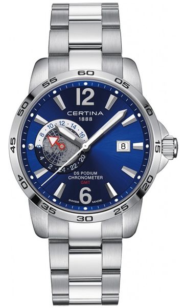 Certina DS Podium GMT Precidrive C034.455.11.047.00