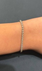 Rivoir 9 bransoletka tenisowa z brylantami Classic