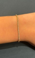 Rivoir 910 bransoletka tenisowa z brylantami Classic