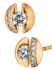 Schaffrath Kolczyki Calla Cally 117 Żółte złoto