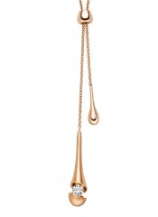 Schaffrath Naszyjnik Calla Cald1 754 Różowe złoto